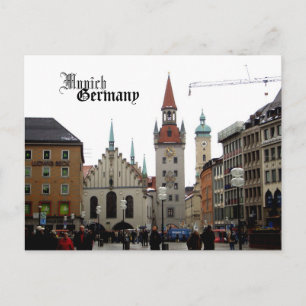 Munich Germany Travel Souvenir Postcard