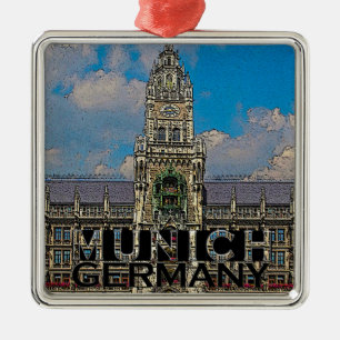 Munich Metal Tree Decoration