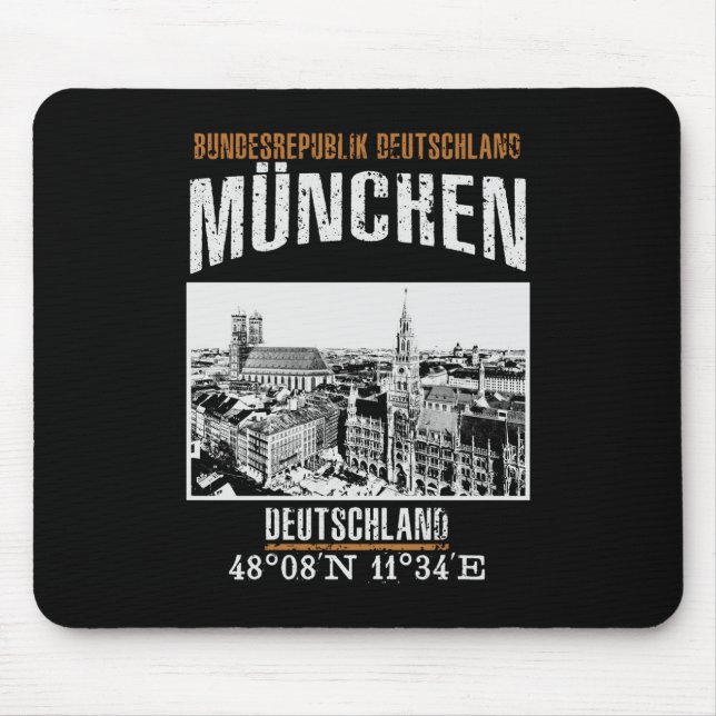 Munich Mouse Pad (Front)