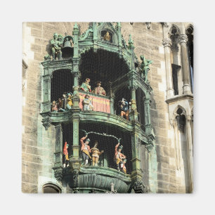 munich neues rathaus glockenspiel magnet