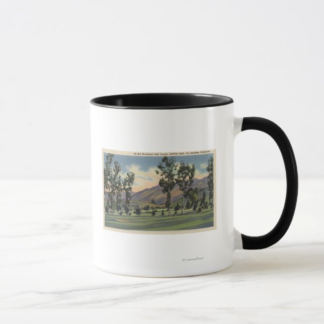 Municipal Golf Course in Griffith Park Mug (Right)