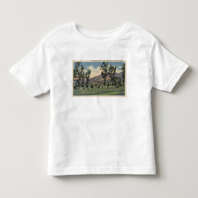 Municipal Golf Course in Griffith Park Toddler T-Shirt (Front)