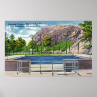 Municipal Pool View of Rock Rimmon