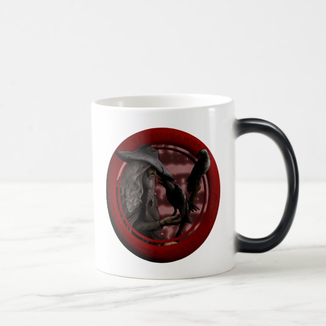 Munin and Hugin Magic Mug (Right)