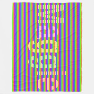 Munker optical illusion blanket