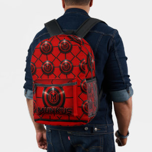 munkus backpack/school backpack/superheroes printed backpack