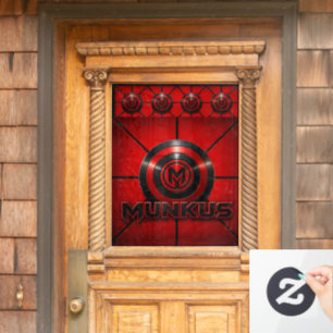 munkus emblem decal/party sticker