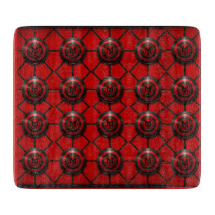 munkus emblem Glass chopping board/kitchen  Cutting Board