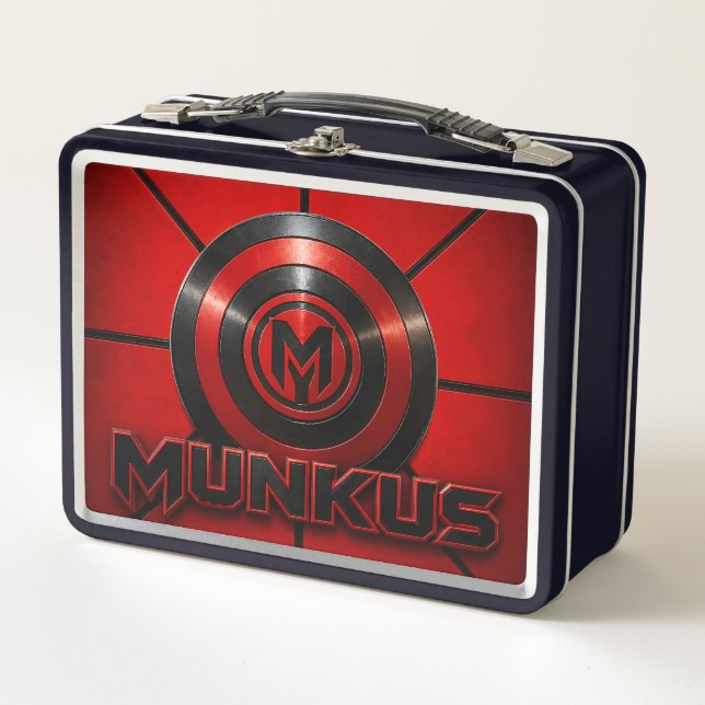 munkus emblem lunchbox/school lunchbox (Front)