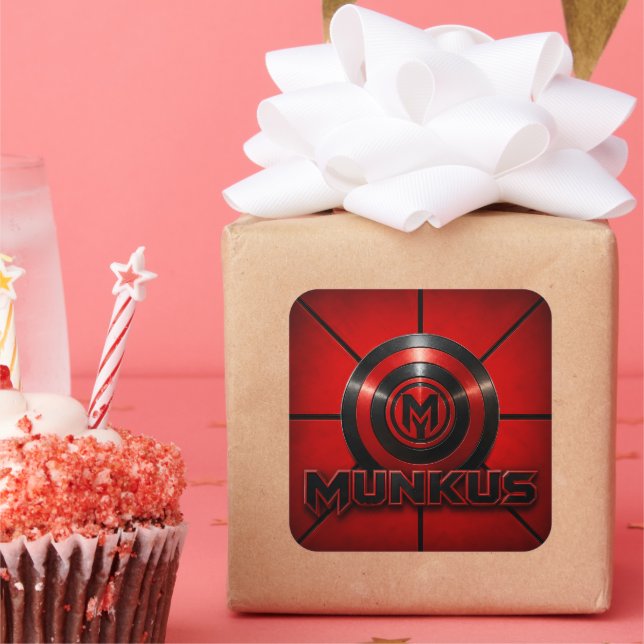 munkus emblem stickers/6 sticker sheet /party (Party)