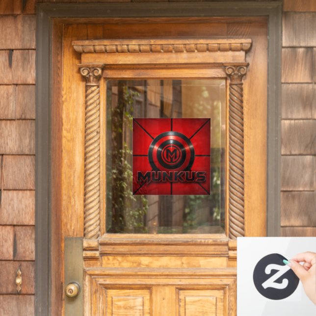munkus large window decal/league of Kings stickers (Home Door)