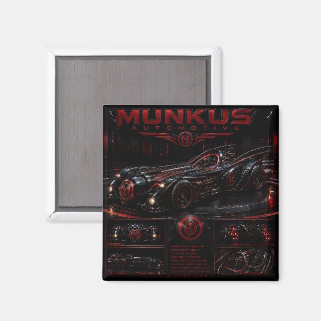 munkus magnet/munkus automotive magnet (Front/Back)