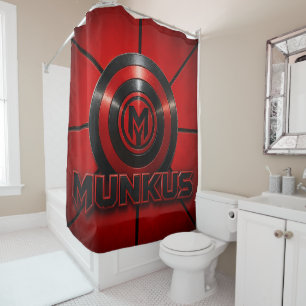 munkus shower curtain/bathroom accessories curtain