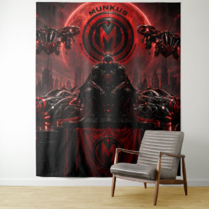 munkus tapestry/League of Kings crimson moon  Tapestry