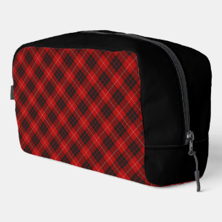 Munro Clan Tartan Scottish Plaid Pattern Dopp Kit