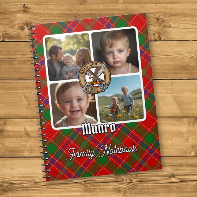 Munro Family Photo Collage Notebook (Creator Uploaded)