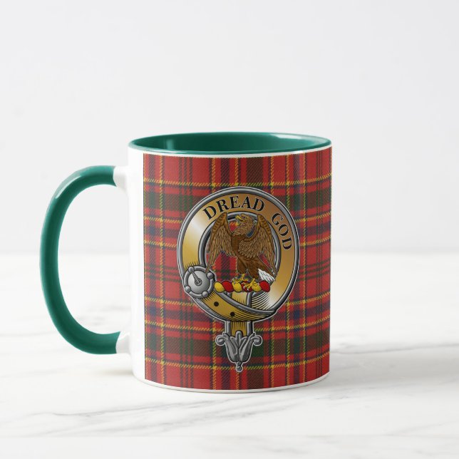 Munro Tartan & Badge Mug (Left)