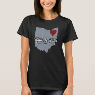 Munroe Falls Ohio OH City State USA Cute Souveni T-Shirt