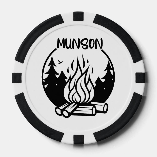Munson Camping Poker Chips (Front)
