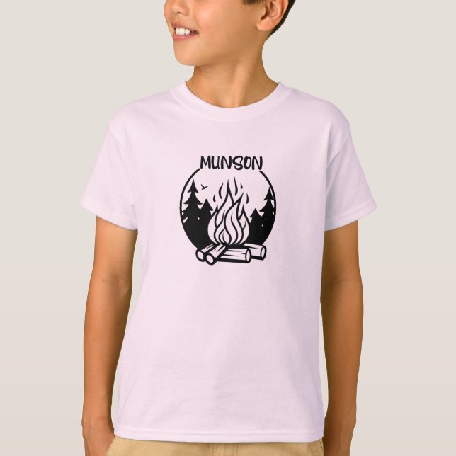 Munson Camping T-Shirt (Front)