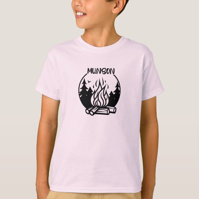 Munson Camping T-Shirt (Front)