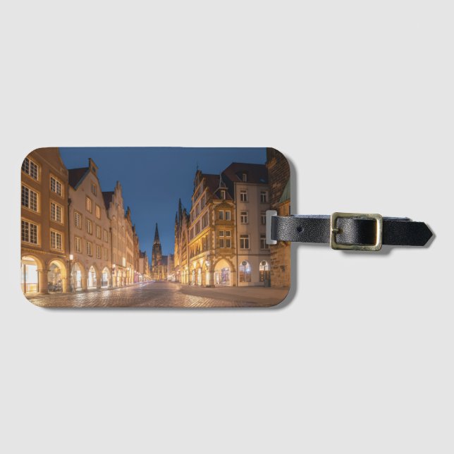 Münster Germany Luggage Tag (Front Horizontal)