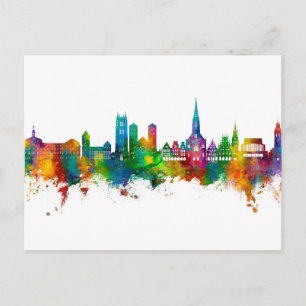 Münster Germany Skyline Postcard