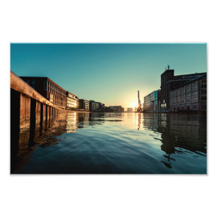 Münsteraner Hafen Photo Print