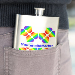 Muntermüdmacher Hip Flask