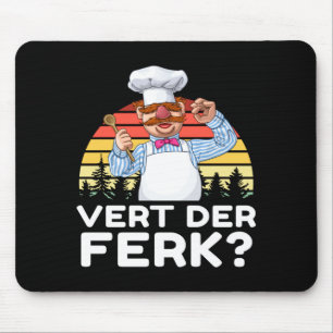 Muppet Show Swedish Chef Expletive New Funny Stic  Mouse Pad
