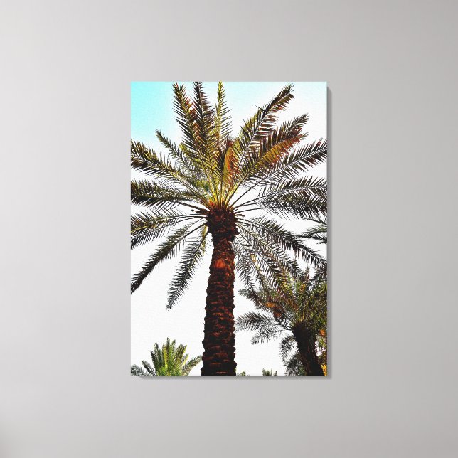 Murabba Palace Date Tree Canvas Print (Front)
