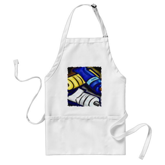Mural Artist Graphic Design PAINTING Standard Apron (Front)
