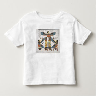 Mural from the Tombs of the Kings at Thebes, disco Toddler T-Shirt