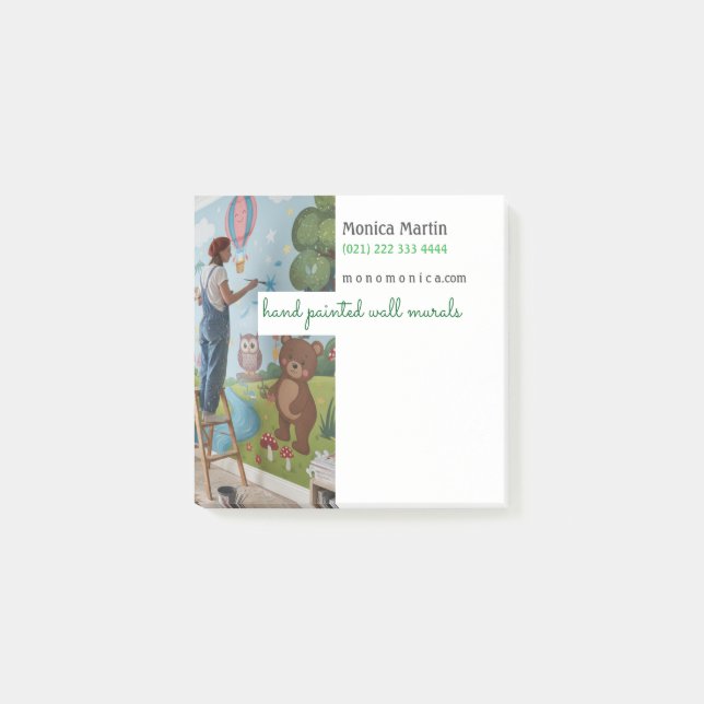 Mural Painter  Post-it Notes (Front)