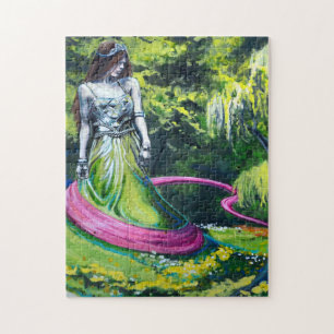 Mural Wall art Winnipeg Canada. Jigsaw Puzzle