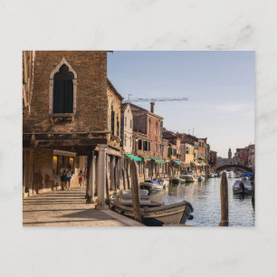 Murano Canals Postcard