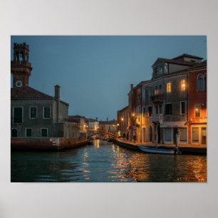 Murano Canals Poster