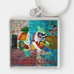 Murano Mosaic III Key Ring