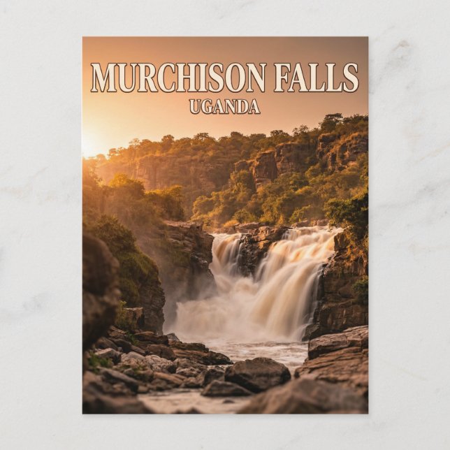 Murchison Falls, Masindi, Western Region Postcard (Front)