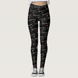Murcia Flag Heart, City of Mercia, Leggings