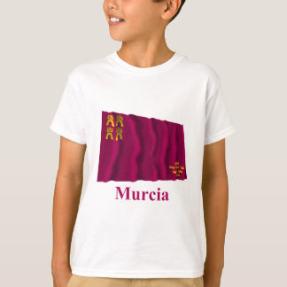 Murcia waving flag with name T-Shirt