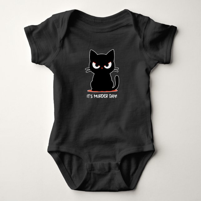 Murder Day Baby Bodysuit (Front)