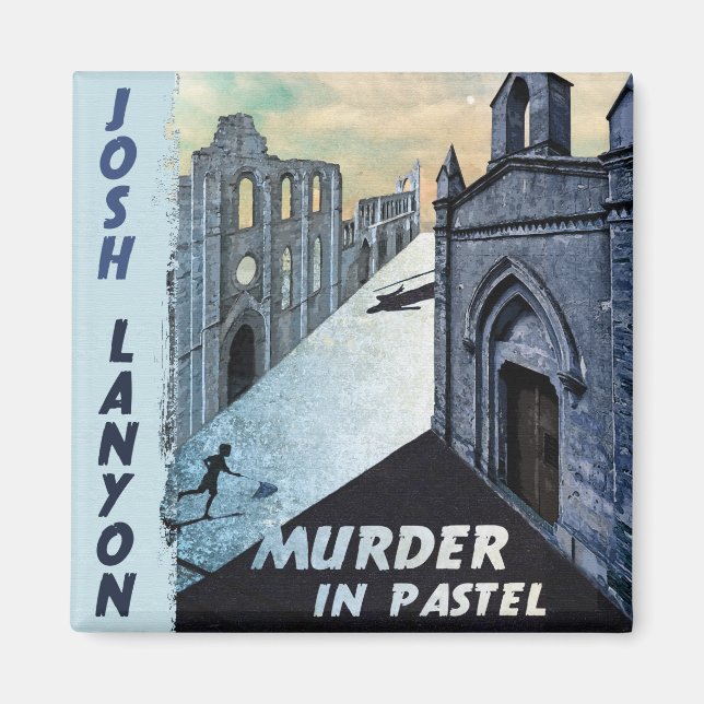 Murder in Pastel magnet (Front)