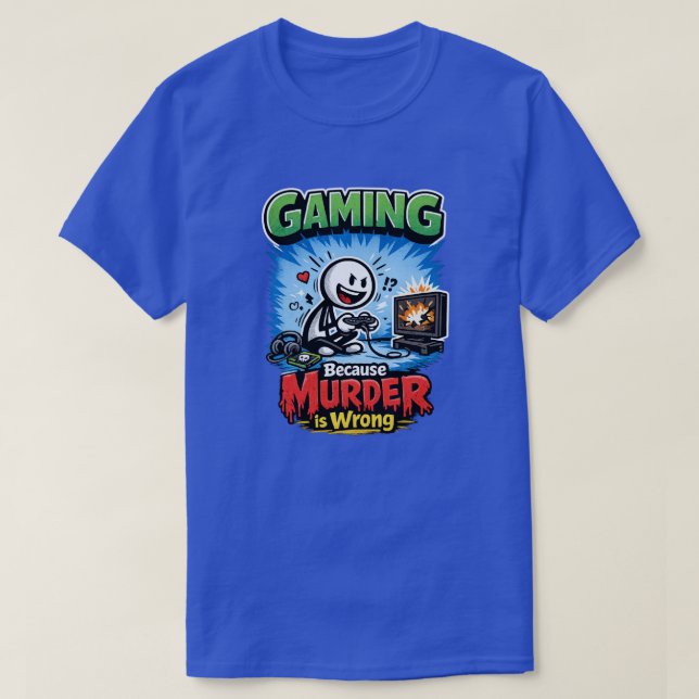 Murder Is Wrong 2 T-Shirt (Design Front)