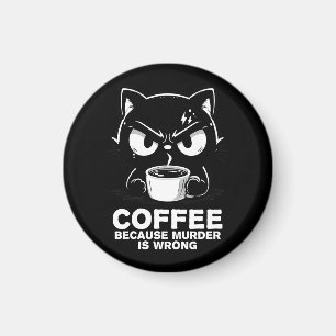 Murder is wrong magnet