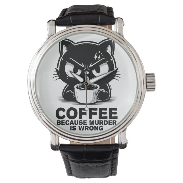 Murder is wrong watch (Front)