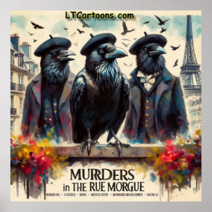 Murder Most Fowl – Rue Morgue Noir Poster