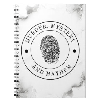 Murder Mystery and Mayhem Notebook