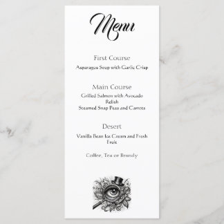 Murder Mystery Dinner  Menu
