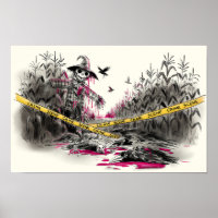 Murder of Crows Illustration